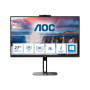 AOC Q27V5CW/BK , 27 , IPS , QHD , 16:9 , 75 Hz , 4 ms , 2560 x 1440 pixels , 300 cd/m² , HDMI ports quantity 1 , Black