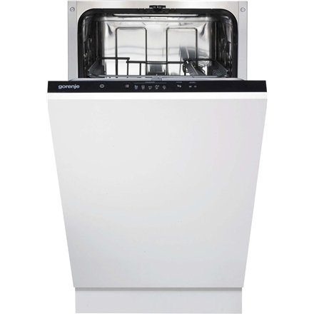 Gorenje Dishwasher , GV520E15 , Built-in , Width 44.8 cm , Number of place settings 9 , Number of programs 5 , Energy efficiency class E , Display