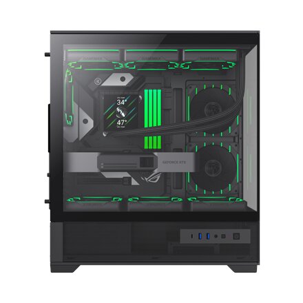 Gamemax Case , VISTA 2 AB , ATX