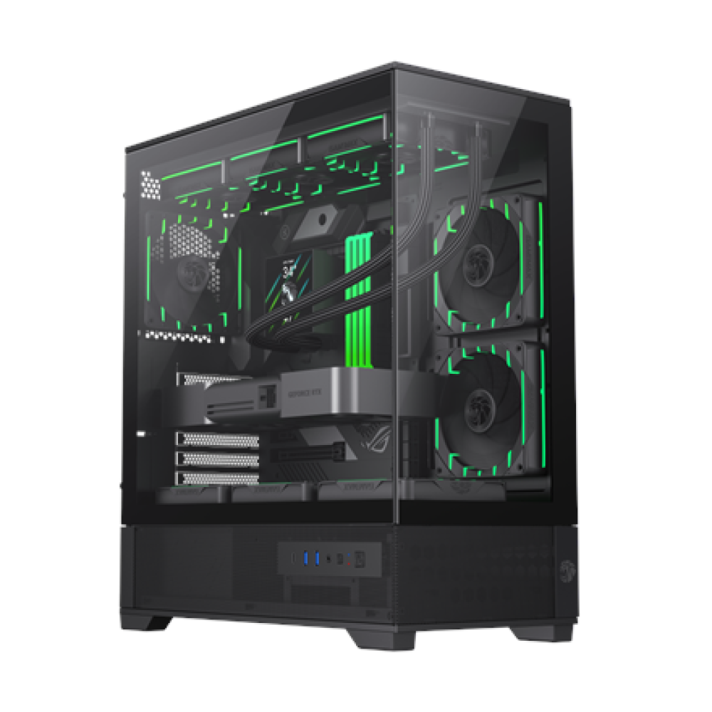 Gamemax Case , VISTA 2 AB , ATX
