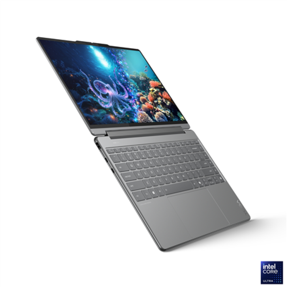 Lenovo Yoga 9 2-in-1 14ILL10 , Luna Grey , 14 , OLED , Touchscreen , 2.8K WQXGA+ , 2880 x 1800 pixels , Intel Core Ultra 7 , 258V , 32 GB , Soldered LPDDR5x , Solid-state drive capacity 1000 GB , Intel Arc Graphics 140V , Windows 11 Pro , 802.11be , Bluet