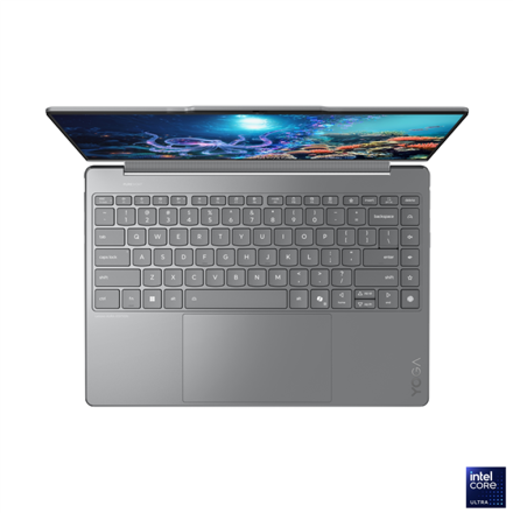 Lenovo Yoga 9 2-in-1 14ILL10 , Luna Grey , 14 , OLED , Touchscreen , 2.8K WQXGA+ , 2880 x 1800 pixels , Intel Core Ultra 7 , 258V , 32 GB , Soldered LPDDR5x , Solid-state drive capacity 1000 GB , Intel Arc Graphics 140V , Windows 11 Pro , 802.11be , Bluet