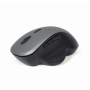 Gembird , Wireless Optical mouse , MUSW-6B-02-BG , Optical mouse , USB , Black-Spacegrey