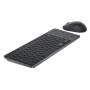 Dell Pro 7 Rechargeable Compact Keyboard and Mouse - KM746 , Keyboard and Mouse Set , Wireless , Bluetooth , US International , Graphite