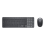 Dell Pro 7 Rechargeable Compact Keyboard and Mouse - KM746 , Keyboard and Mouse Set , Wireless , Bluetooth , US International , Graphite