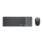 Dell Pro 7 Rechargeable Compact Keyboard and Mouse - KM746 , Keyboard and Mouse Set , Wireless , Bluetooth , US International , Graphite