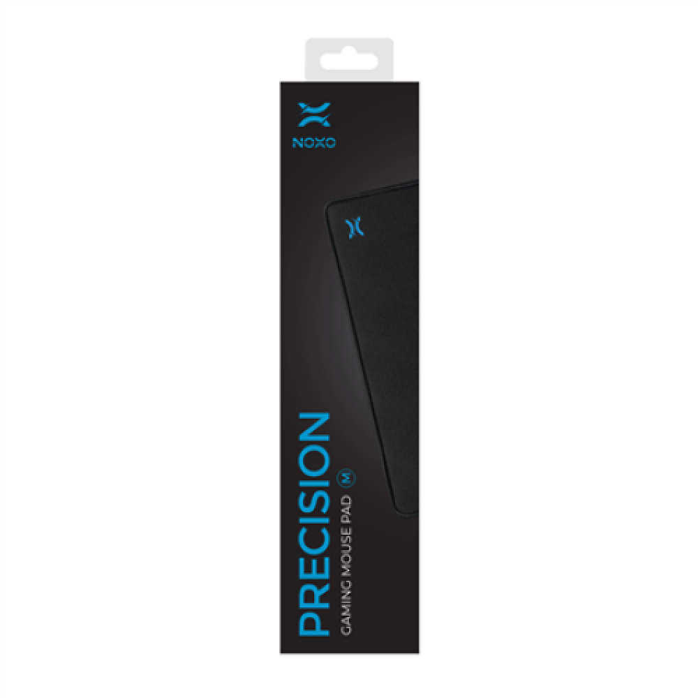 NOXO Precision Gaming mouse pad, M NOXO Gaming Mouse Pad M Precision Black/Blue