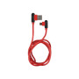 Natec Prati, Angled USB Type C to Type A Cable 1m, Red , Natec , Angled USB Type C to USB Type A , Prati , USB Type-A