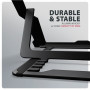 AXAGON STND-LAB stand for laptops and tablets , Adjustable Height, Angle , 10-17.3 , Maximum weight (capacity) 20 kg , Black