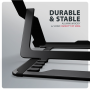 AXAGON STND-LAB stand for laptops and tablets , Adjustable Height, Angle , 10-17.3 , Maximum weight (capacity) 20 kg , Black