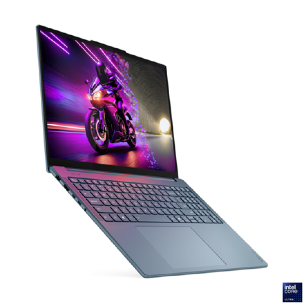 Lenovo Yoga Pro 9 16IAH10 , Tidal Teal , 16 , OLED , 2.8K WQXGA+ , 2880 x 1800 pixels , Intel Core Ultra 7 , 255H , 32 GB , Soldered LPDDR5x , Solid-state drive capacity 1000 GB , NVIDIA GeForce RTX 5060 , GDDR7 , 8 GB , Windows 11 Pro , 802.11be , Blueto