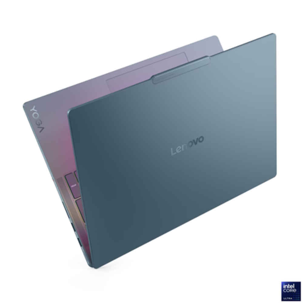 Lenovo Yoga Pro 9 16IAH10 , Tidal Teal , 16 , OLED , 2.8K WQXGA+ , 2880 x 1800 pixels , Intel Core Ultra 7 , 255H , 32 GB , Soldered LPDDR5x , Solid-state drive capacity 1000 GB , NVIDIA GeForce RTX 5060 , GDDR7 , 8 GB , Windows 11 Pro , 802.11be , Blueto
