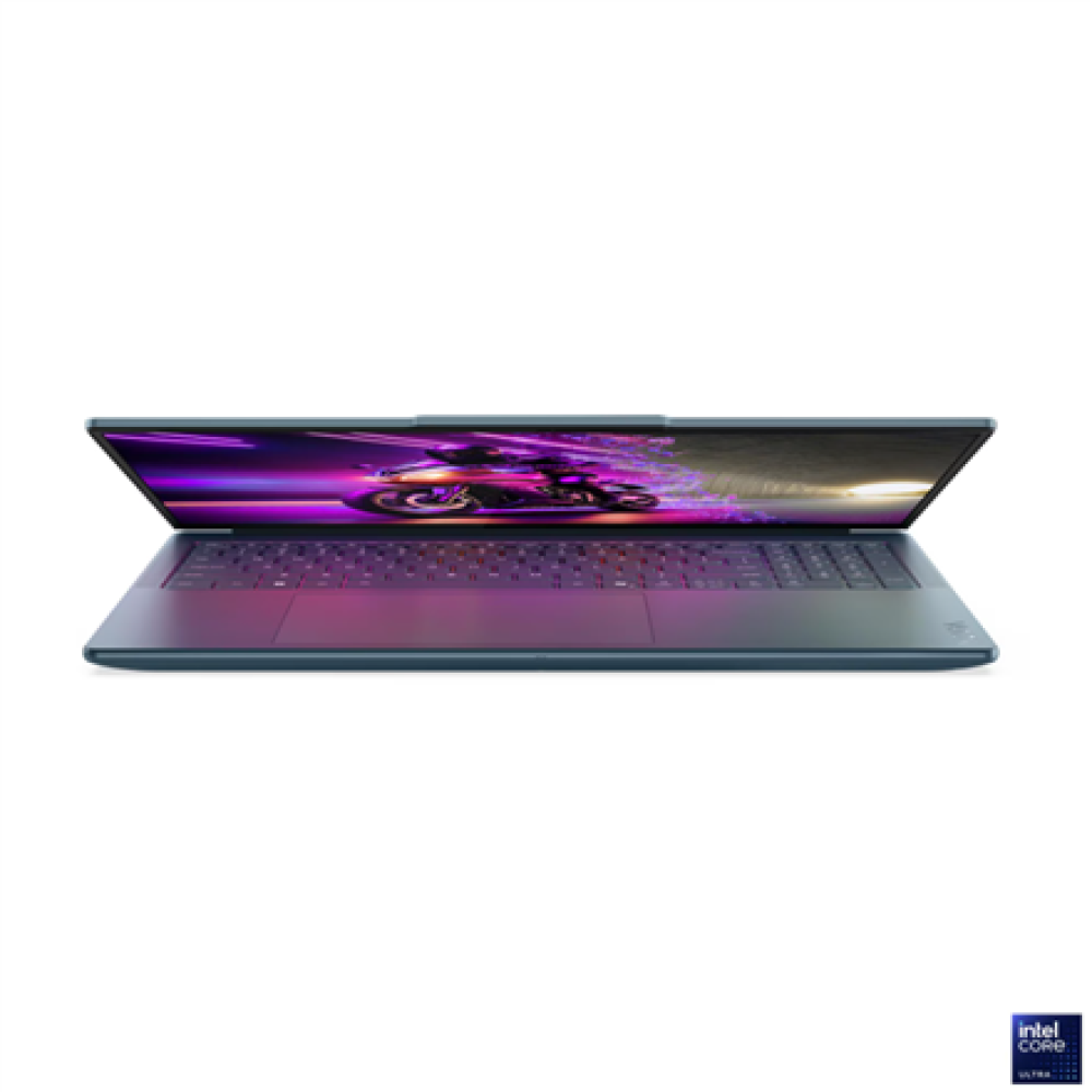 Lenovo Yoga Pro 9 16IAH10 , Tidal Teal , 16 , OLED , 2.8K WQXGA+ , 2880 x 1800 pixels , Intel Core Ultra 7 , 255H , 32 GB , Soldered LPDDR5x , Solid-state drive capacity 1000 GB , NVIDIA GeForce RTX 5060 , GDDR7 , 8 GB , Windows 11 Pro , 802.11be , Blueto