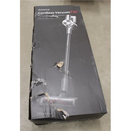SALE OUT. Dreame T30 Neo Cordless Vacuum Cleaner , Dreame , Vacuum Cleaner , T30 Neo , Cordless operating , 570 W , 29.6 V , Operating time (max) 90 min , 2700 Pa , Warranty 22 month(s) , Battery warranty 8 month(s) , DAMAGED PACKAGING,DANAGED SMART MULTI