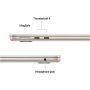 Apple MacBook , Air , Starlight , 13 , IPS , 2560 x 1664 pixels , Apple M4 , 16 GB , Solid-state drive capacity 256 GB , Apple M4 chip 10-core CPU/8-core GPU , macOS , 802.11ax , Bluetooth version 5.0 , Keyboard language Russian , Keyboard backlit