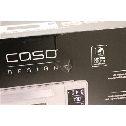 SALE OUT. Caso Bake & Style 26 Touch compact oven, Capacity 26 l, Silver , Caso , Compact oven , Bake & Style 26 Touch , Easy Clean , Compact , 1500 W , Silver , DAMAGED PACKAGING