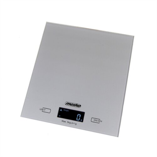 Mesko , Kitchen Scales , MS 3145 , Maximum weight (capacity) 5 kg , Graduation 1 g , Display type LCD , Silver