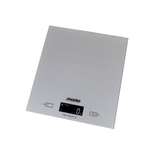 Mesko , Kitchen Scales , MS 3145 , Maximum weight (capacity) 5 kg , Graduation 1 g , Display type LCD , Silver