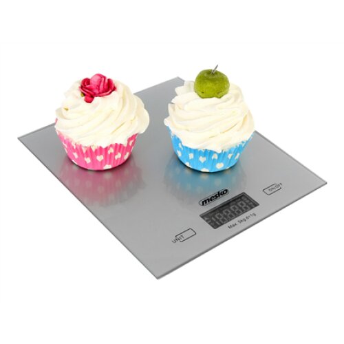 Mesko , Kitchen Scales , MS 3145 , Maximum weight (capacity) 5 kg , Graduation 1 g , Display type LCD , Silver