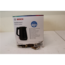 SALE OUT. Bosch TWK1M123 Kettle, 1.7 L, 2400 W, Black , Bosch , Kettle , TWK1M123 , Electric , 2400 W , 1.7 L , Plastic , 360° rotational base , Black , DAMAGED PACKAGING