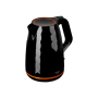 Adler , Kettle , AD 1277 , Standard , 2200 W , 1.7 L , Plastic , 360° rotational base , Black