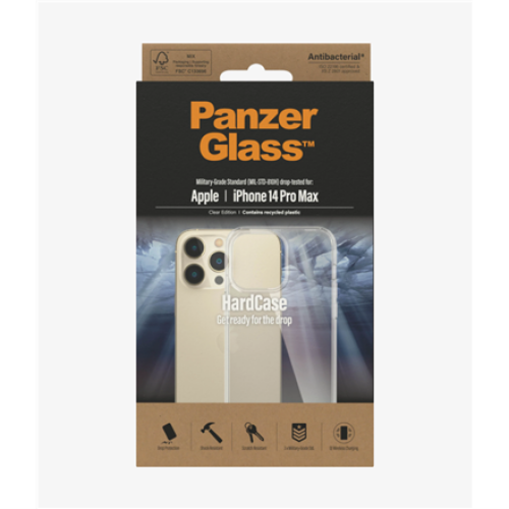 PanzerGlass HardCase Apple, iPhone 14 Pro Max, Clear