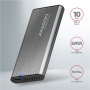 AXAGON External USB-C 3.2 Gen 2 metal box for M.2 NVMe & SATA SSD disks , EEM2-SG2