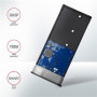 AXAGON External USB-C 3.2 Gen 2 metal box for M.2 NVMe & SATA SSD disks , EEM2-SG2