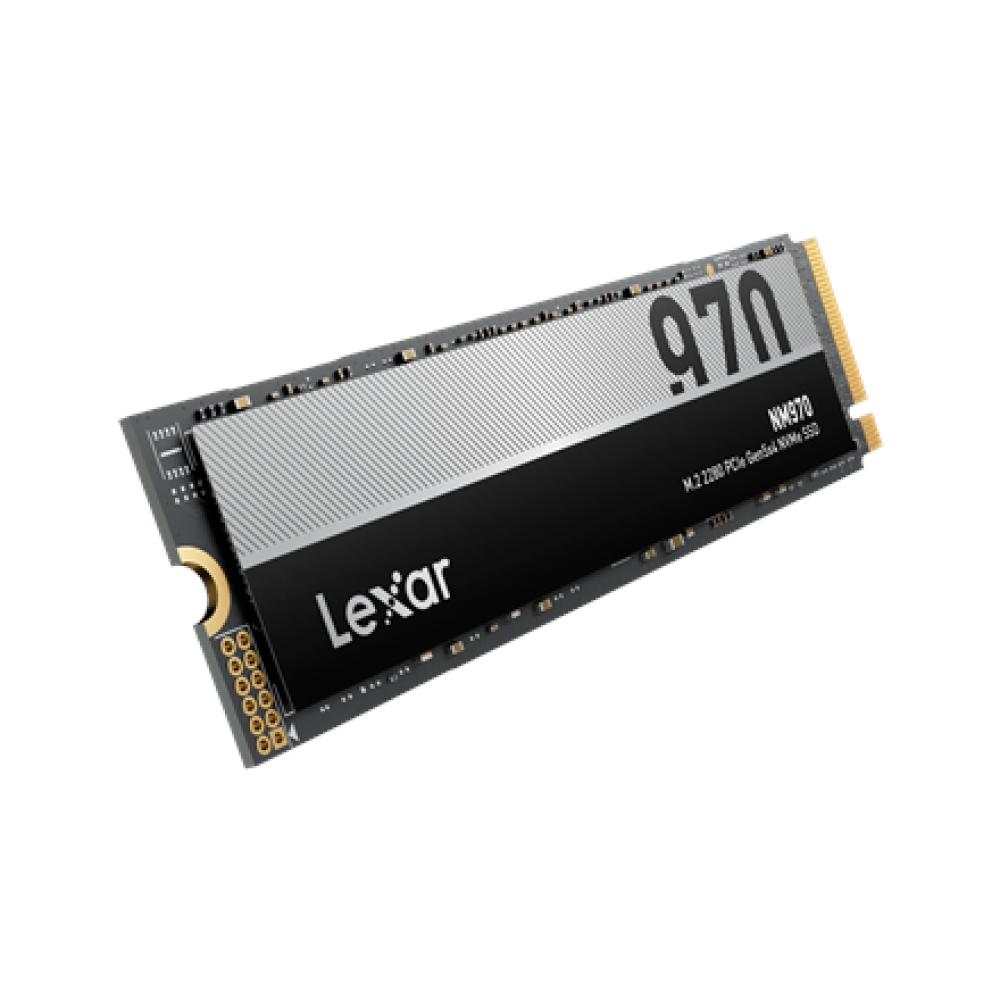 Lexar SSD , NM970 , 2000 GB , SSD form factor M.2 2280 , Solid-state drive interface PCIe Gen 5X4 , Read speed 11000 MB/s , Write speed 10000 MB/s