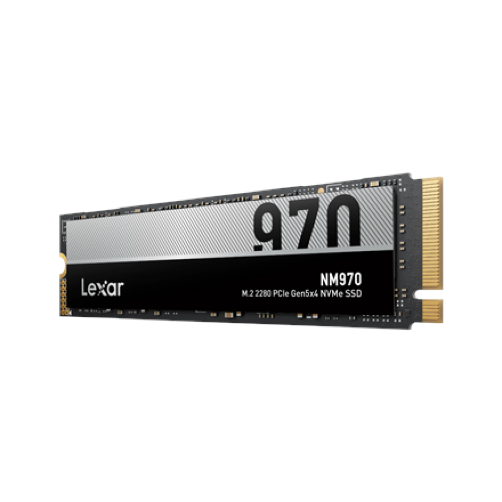 Lexar SSD , NM970 , 2000 GB , SSD form factor M.2 2280 , Solid-state drive interface PCIe Gen 5X4 , Read speed 11000 MB/s , Write speed 10000 MB/s