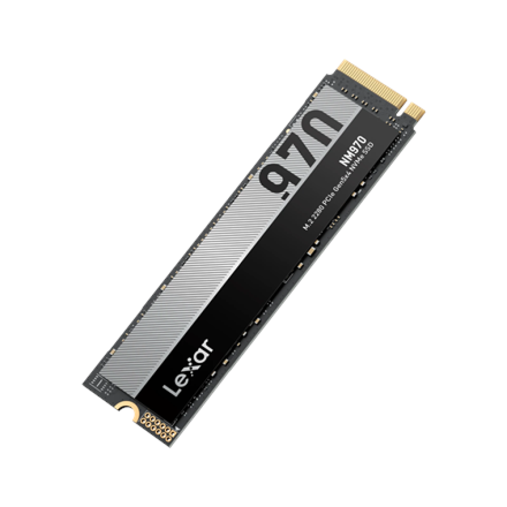 Lexar SSD , NM970 , 2000 GB , SSD form factor M.2 2280 , Solid-state drive interface PCIe Gen 5X4 , Read speed 11000 MB/s , Write speed 10000 MB/s