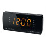 Muse , Dual Alarm Clock radio PLL , M-185CR , AUX in , Black