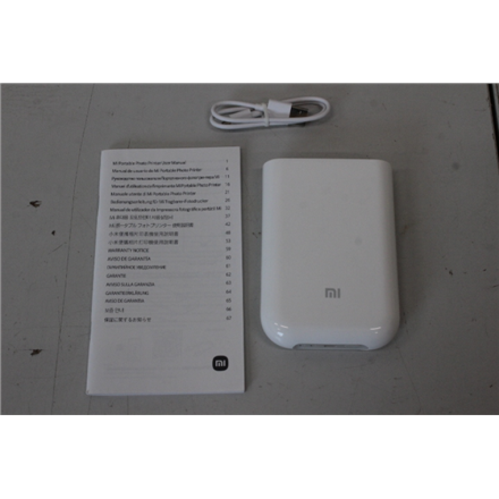 Xiaomi Mi Portable Photo Printer , Colour , ZINK Zero-Ink , Photo Printer , White , USED