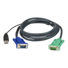 Aten , 1.8M USB KVM Cable with 3 in 1 SPHD , 2L-5202U