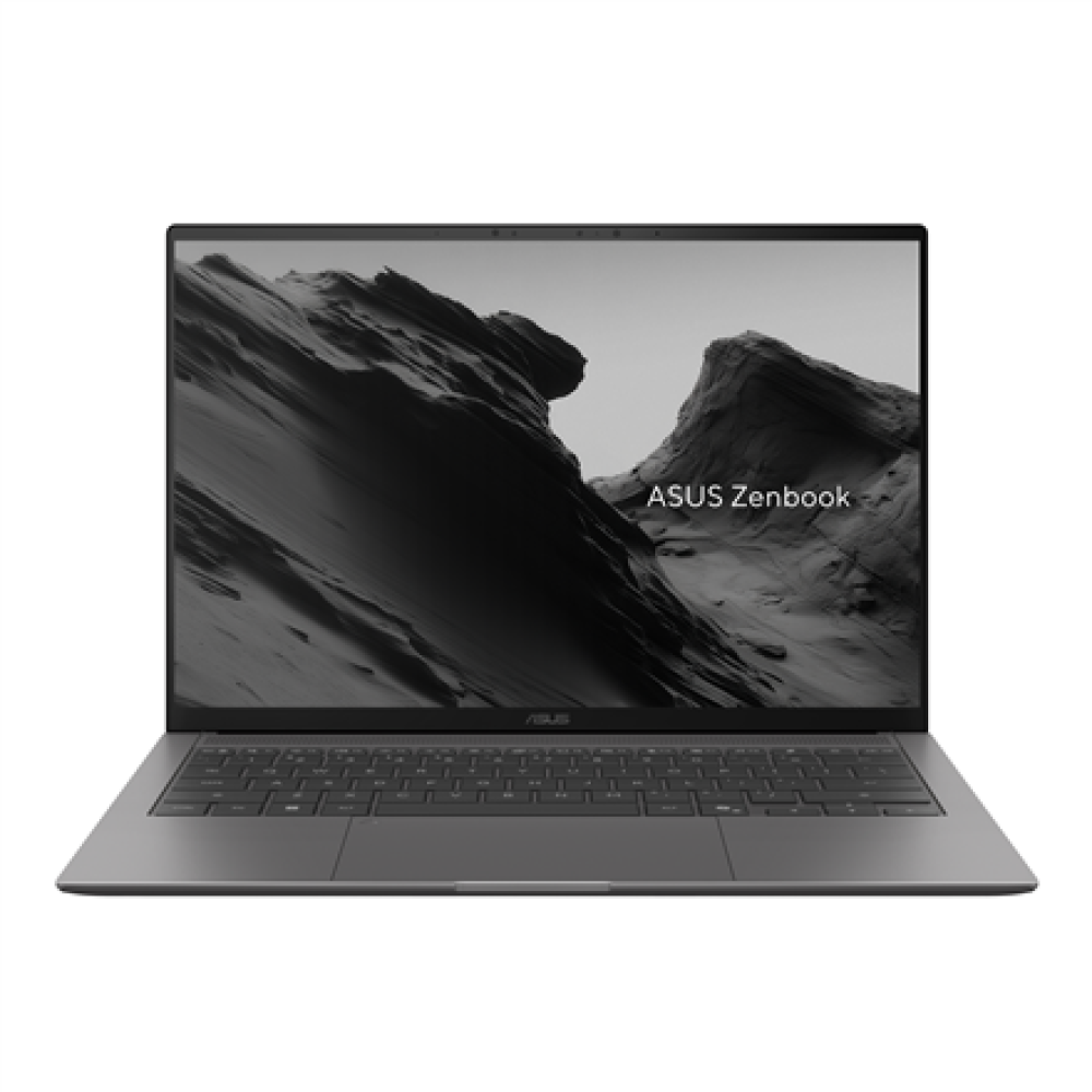 Asus Zenbook S14 UX5406AA-SU324W , Antrim Gray , 14 , OLED , Touchscreen , 3K , 2880 x 1800 pixels , 120 Hz , Glossy , Intel Core Ultra 9 , 386H , 32 GB , LPDDR5X , Solid-state drive capacity 1000 GB , Intel Graphics , Windows 11 Home , 802.11be , Bluetoo