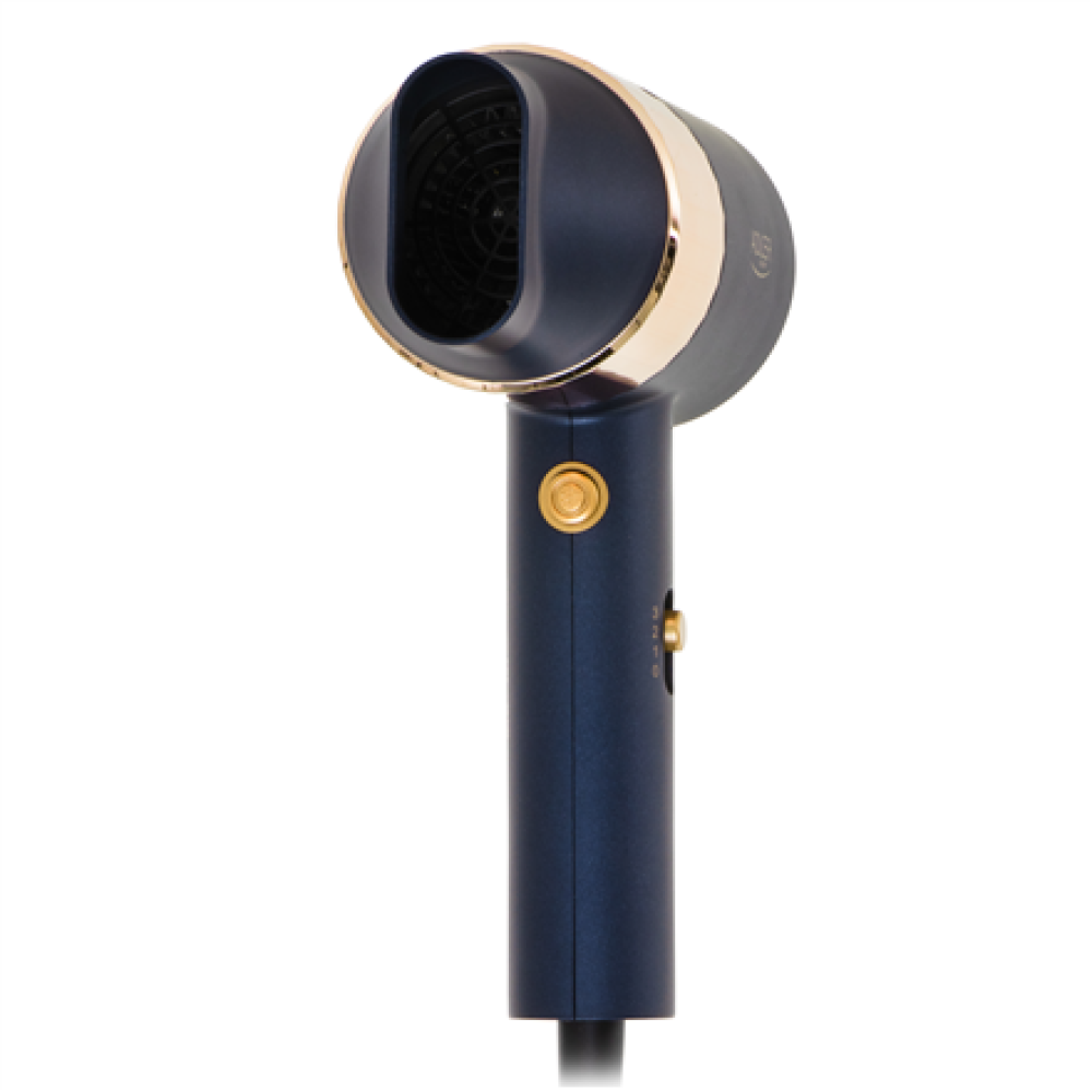 Adler Hair dryer , AD 2280 , 1800 W , Number of temperature settings 3 , Blue/Gold