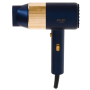 Adler Hair dryer , AD 2280 , 1800 W , Number of temperature settings 3 , Blue/Gold