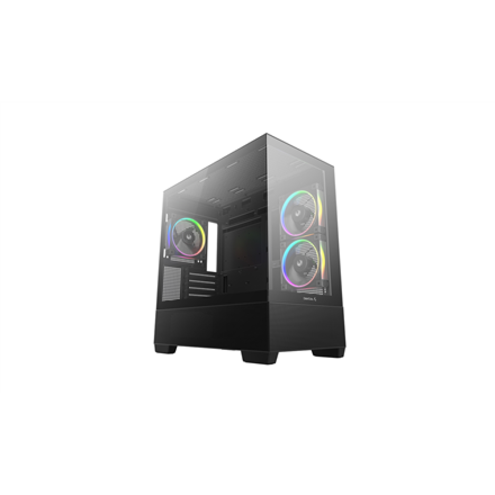 Deepcool Case , CG380 3F , Black , Micro ATX