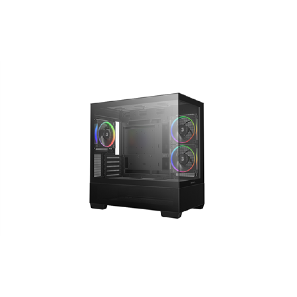Deepcool Case , CG380 3F , Black , Micro ATX