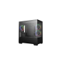 Deepcool Case , CG380 3F , Black , Micro ATX