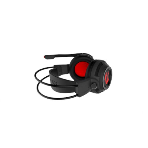 MSI DS502 Gaming Headset, Wired, Black/Red , MSI , DS502 , Wired , Gaming Headset , N/A