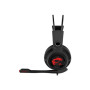 MSI DS502 Gaming Headset, Wired, Black/Red , MSI , DS502 , Wired , Gaming Headset , N/A