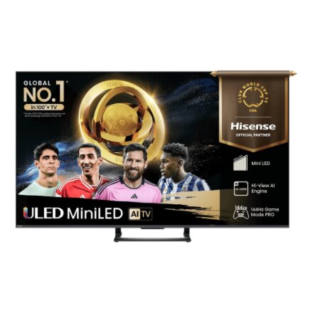 Hisense ULED MiniLED Smart TV 4K , 55U7Q , 55 , Smart TV , UHD , Black