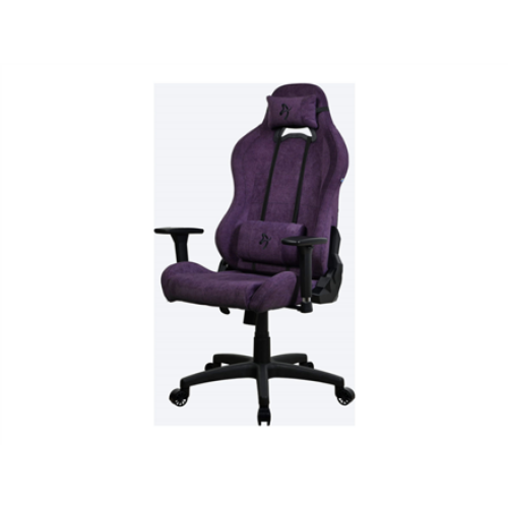Arozzi Frame material: Metal; Wheel base: Aluminium; Upholstery: Soft fabric , Arozzi , Gaming Chair , Torretta , Purple