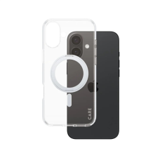 CARE by PanzerGlass Case Feature , Back protection , Apple , iPhone 16 Plus , Recycled plastic , Silver , Kickstand & MagSafe
