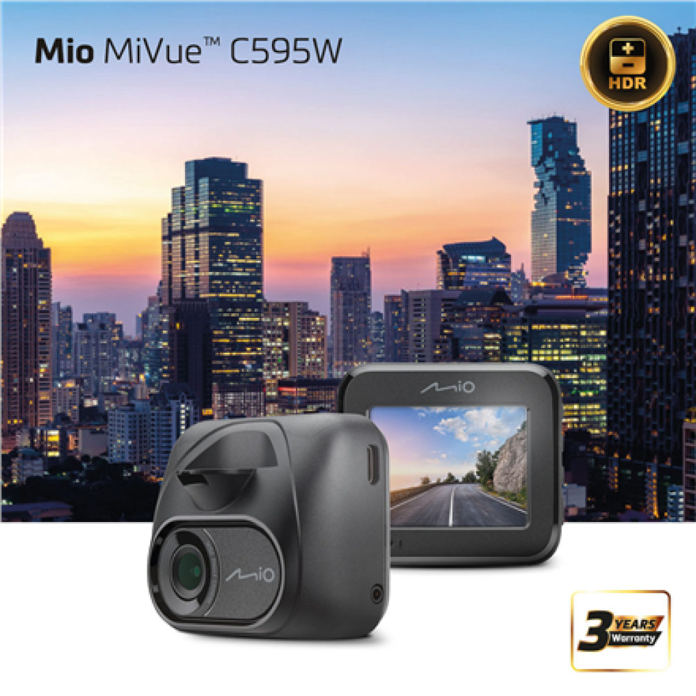 Mio , MiVue C595W , GPS (satellite)