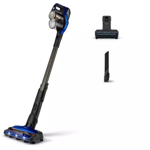 Philips Vacuum cleaner Speedpro Max Wireless Cordless operating Handstick - W 25.2 V Operating time (max) 60 min Black/Blue Warranty 24 month(s)