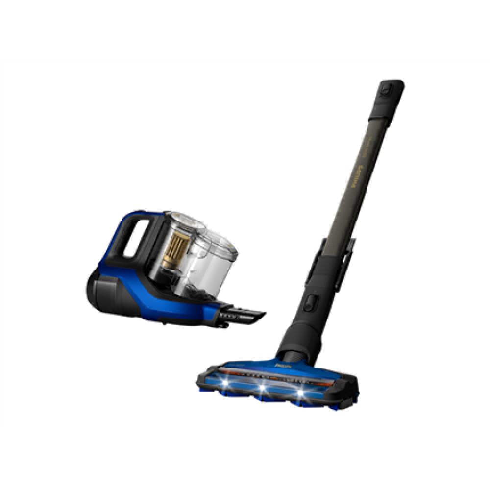 Philips Vacuum cleaner Speedpro Max Wireless Cordless operating Handstick - W 25.2 V Operating time (max) 60 min Black/Blue Warranty 24 month(s)