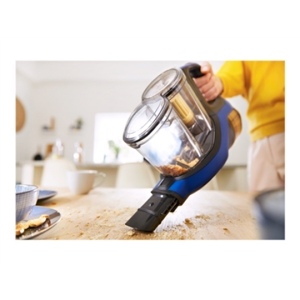 Philips Vacuum cleaner Speedpro Max Wireless Cordless operating Handstick - W 25.2 V Operating time (max) 60 min Black/Blue Warranty 24 month(s)