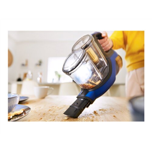 Philips Vacuum cleaner Speedpro Max Wireless Cordless operating Handstick - W 25.2 V Operating time (max) 60 min Black/Blue Warranty 24 month(s)